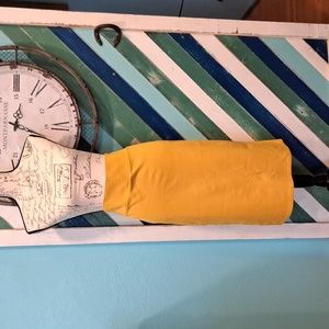 Double take, pencil skirts, gold. New